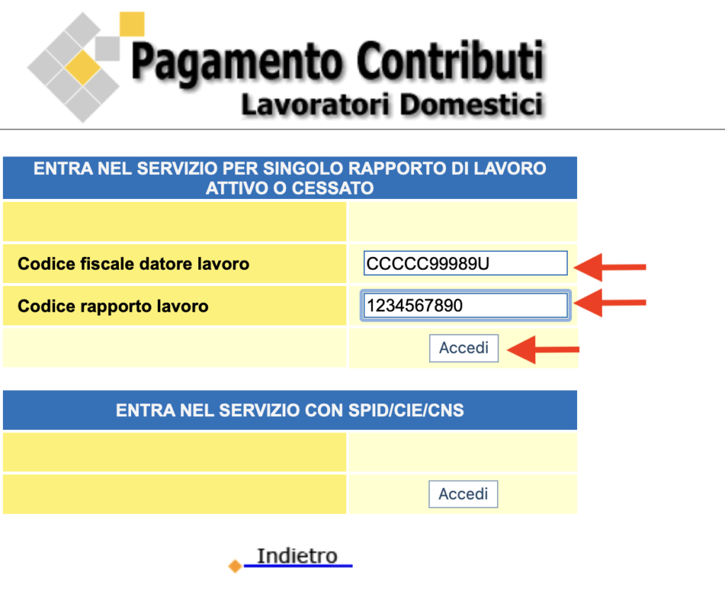 Colf E Badanti Come Controllare Contributi Inps Senza Spid Foto Guida