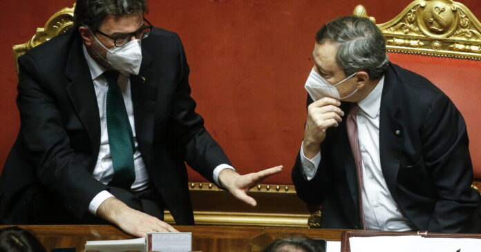 Draghi giorgetti