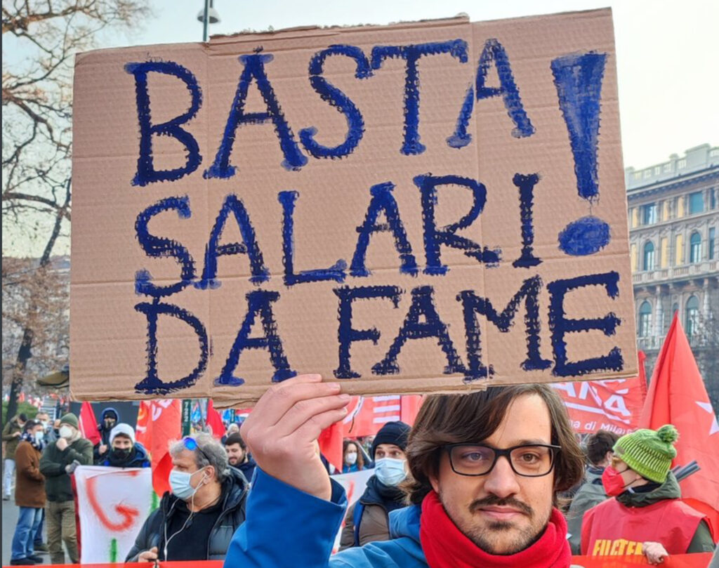 Sciopero manifestazione