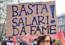 Sciopero manifestazione