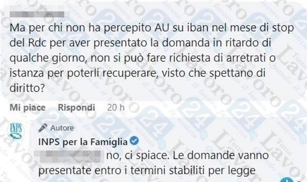 arretrati assegno unico