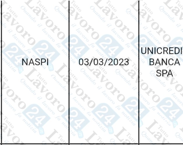 naspi marzo 2023