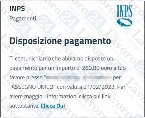assegno unico febbraio 2023