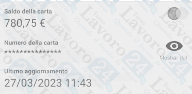 reddito di cittadinanza marzo 2023