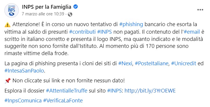 truffa inps