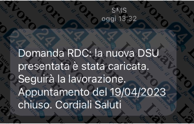 reddito di cittadinanza