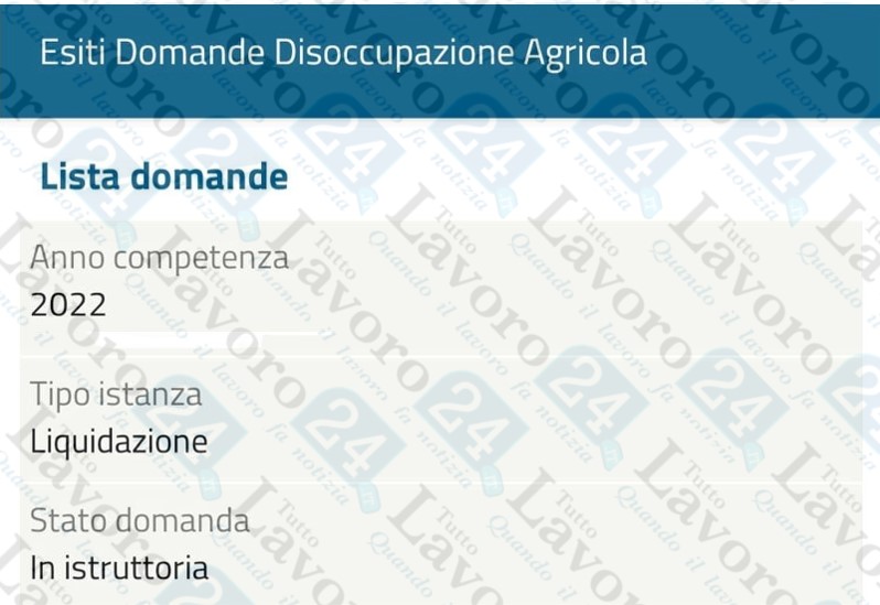 disoccupazione agricola