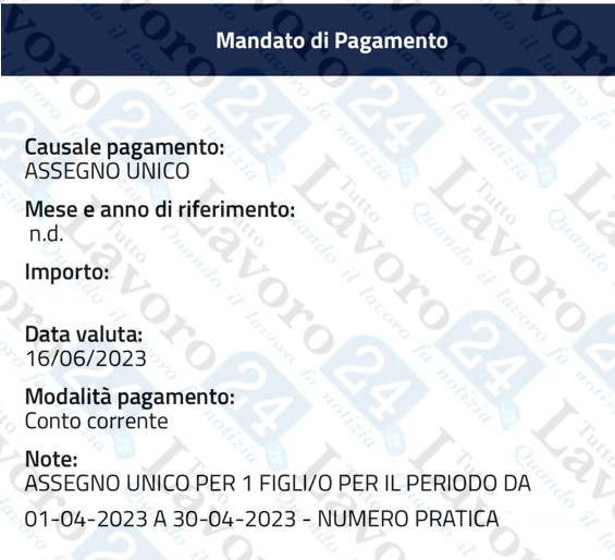 assegno unico 2023 arretrato