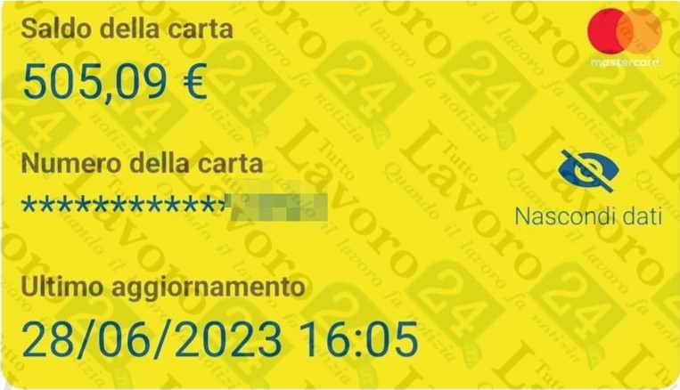 reddito di cittadinanza giugno 2023