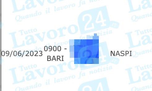 naspi giugno 2023
