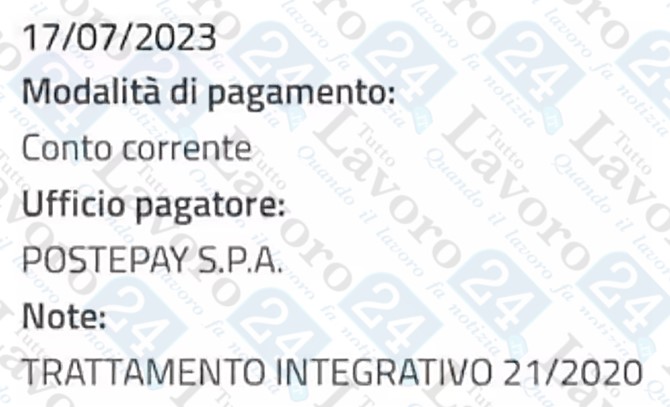 bonus ex renzi luglio