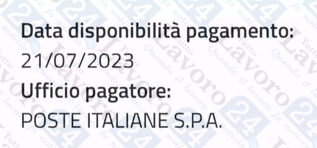 naspi luglio 2023