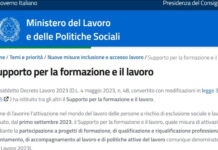 Supporto Formazione e Lavoro, da gennaio può arrivare a 850 euro Sfl