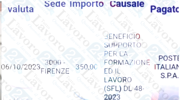 sfl ottobre 2023