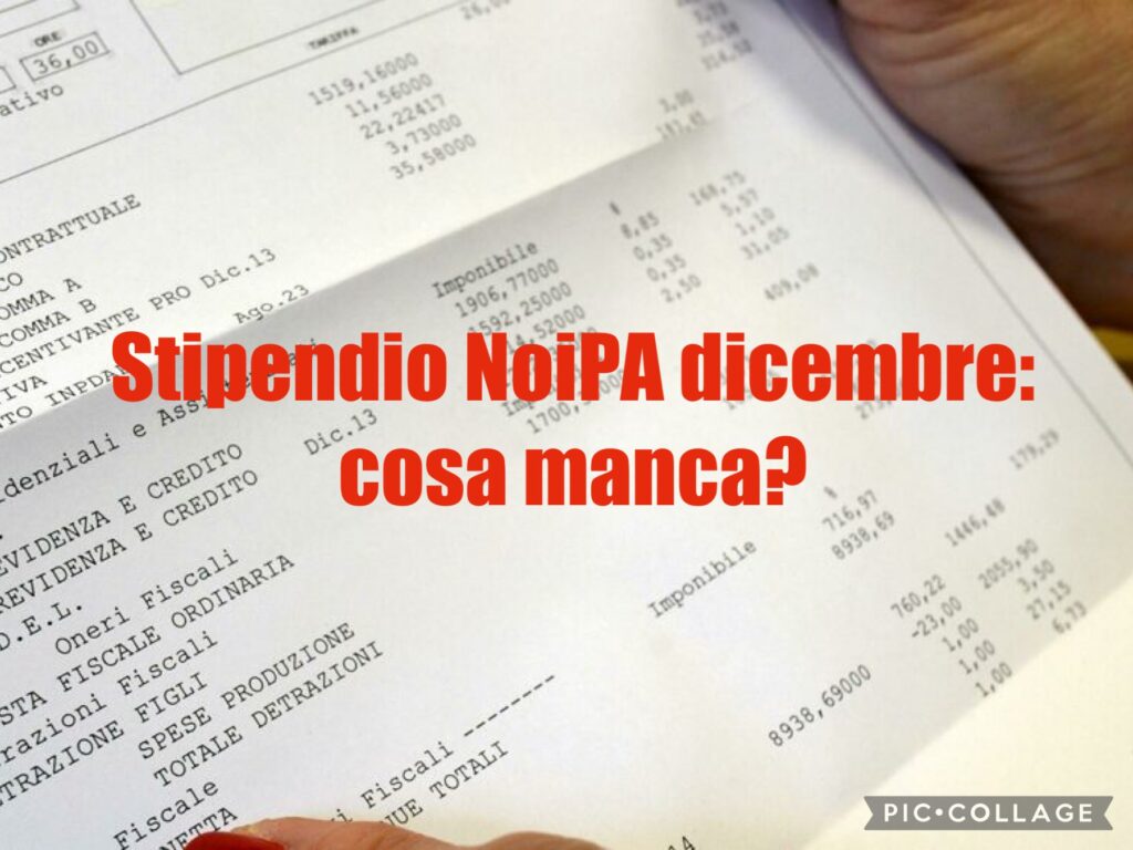 Stipendio NoiPA Dicembre 2023: Ecco Cosa Manca - TuttoLavoro24