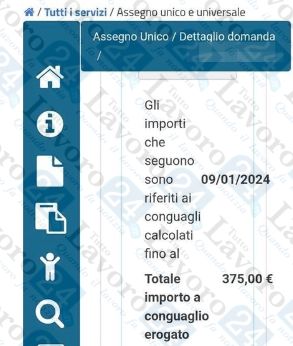 conguagli assegno unico