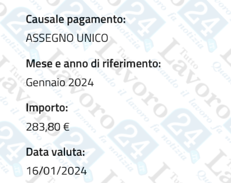 assegno unico