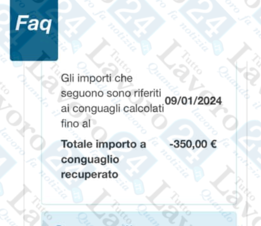 conguagli assegno unico