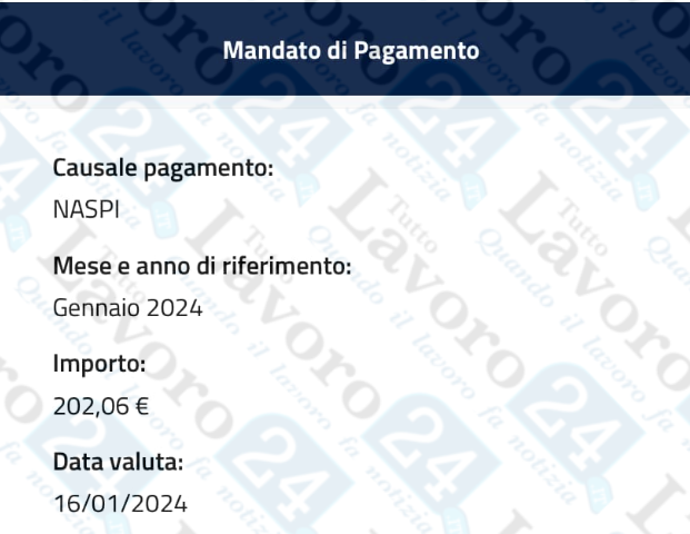 naspi gennaio 2024
