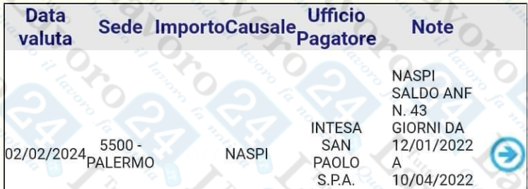 naspi febbraio