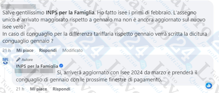 aumenti assegno unico