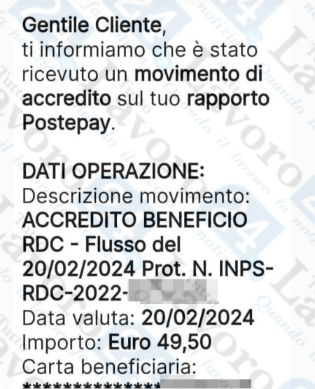 conguaglio rdc