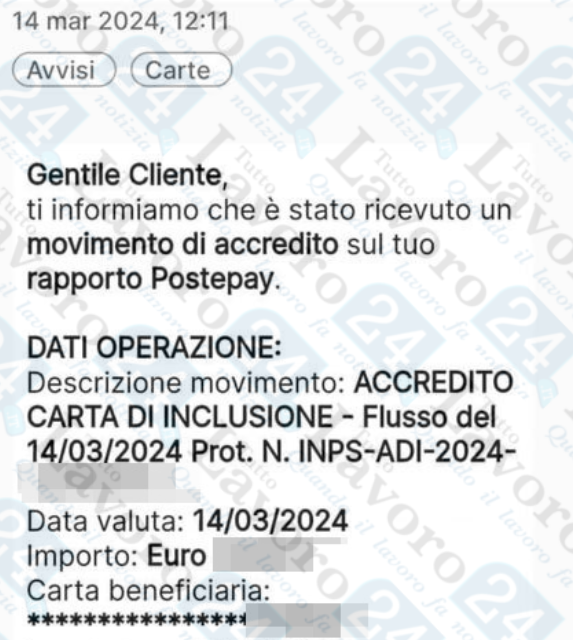 assegno di inclusione