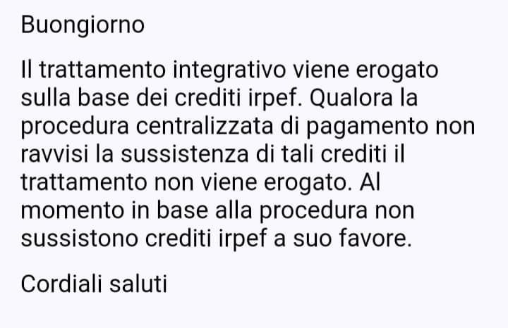 trattamento integrativo