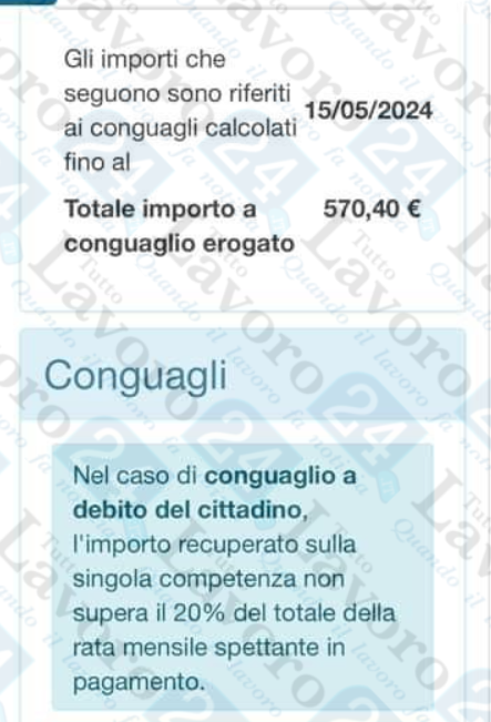 conguagli assegno unico