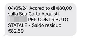 carta acquisti maggio