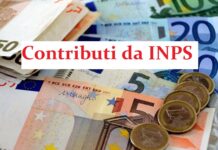 Dal 1° giugno INPS eroga contributi fino a 2.580€