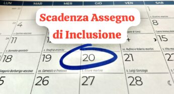 Scadenza del 20 Novembre per avere l’Assegno di Inclusione a Dicembre