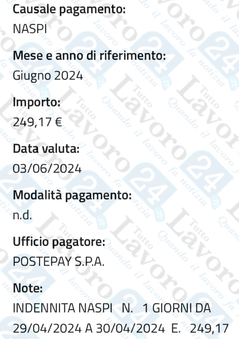 arretrati naspi