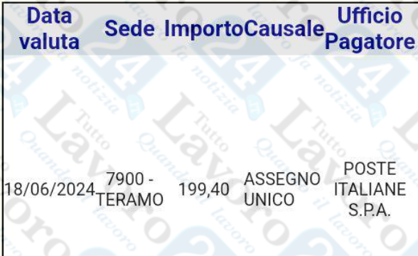assegno unico
