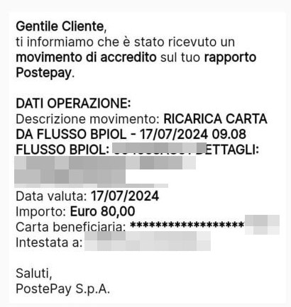 carta acquisti luglio
