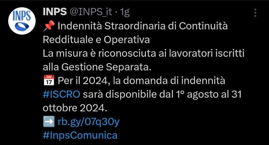 iscro 2024