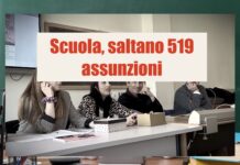 Scuola, salta l’assunzione per 519. Stipendi a rischio