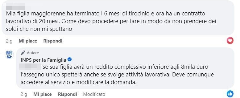 assegno unico