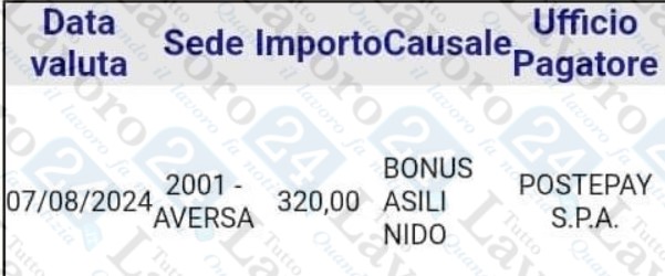 bonus nido