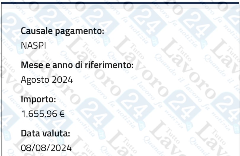 naspi agosto