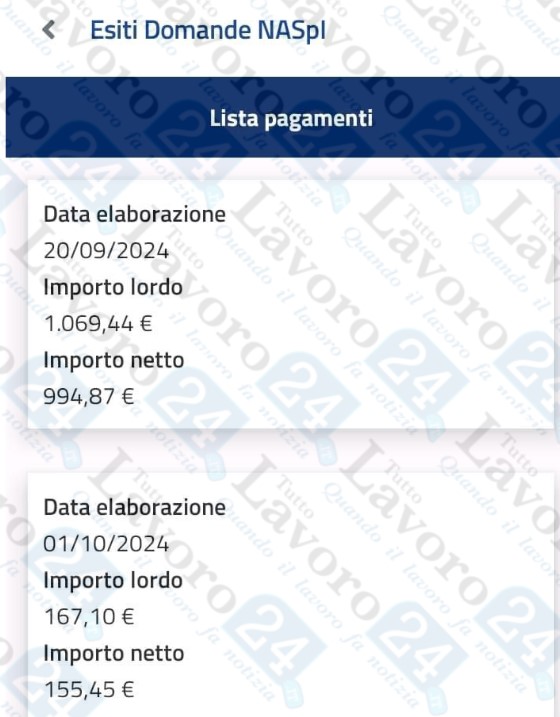 naspi ottobre