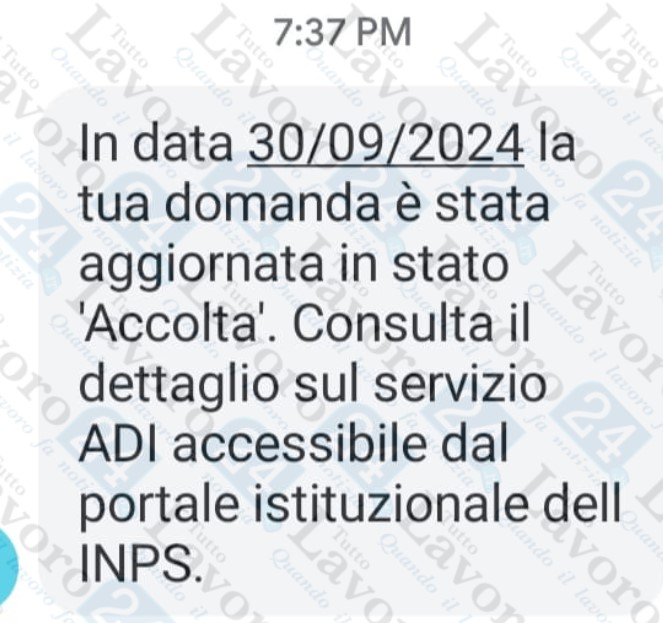 domanda adi torna accolta