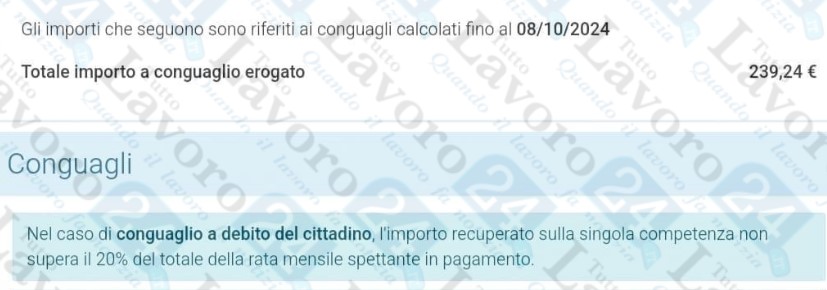 conguagli assegno unico