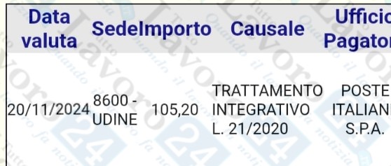 bonus ex renzi novembre