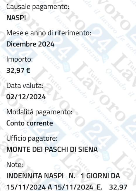 naspi dicembre