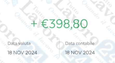 assegno unico novembre