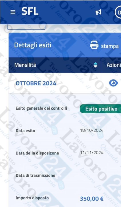 supporto formazione e lavoro novembre