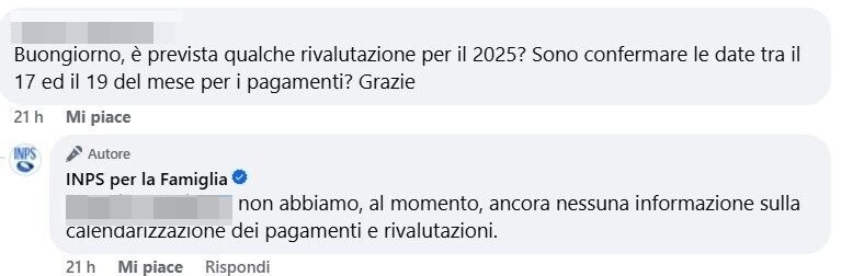 assegno unico calendario 2025