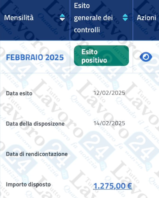 lavorazioni assegno di inclusione