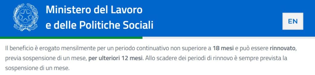 rinnovo assegno di inclusione